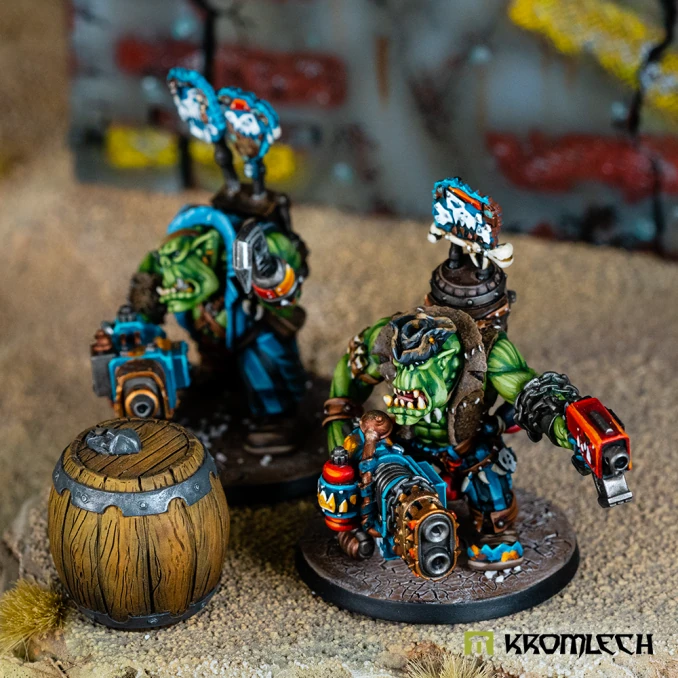 Orc Corsairs Kaptins Blasta Guns Set 1