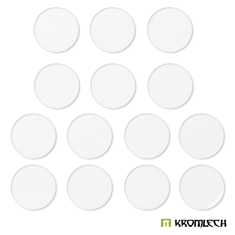 Clear Acrylic Bases: Round 80mm