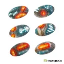 Nekropolis 75x42 mm Oval Base Toppers