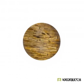 Wooden Planks 120 mm Round Base Topper