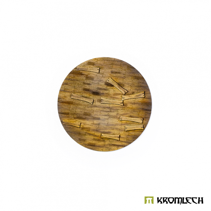 Wooden Planks 120 mm Round Base Topper