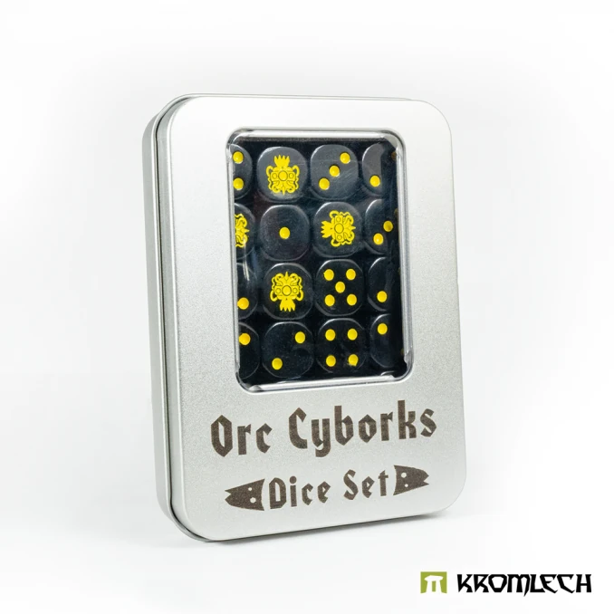 Orc Cyborks Dice Set