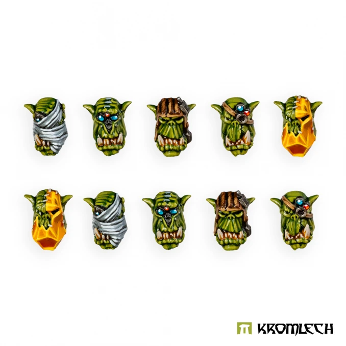 Orc Tank Hunters Heads