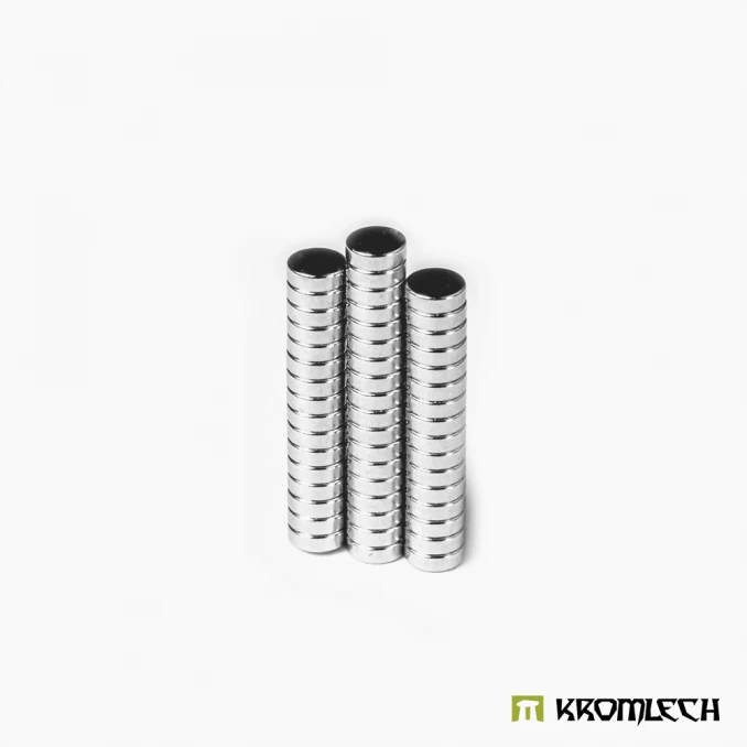 Round N38 Magnets 3x1 mm