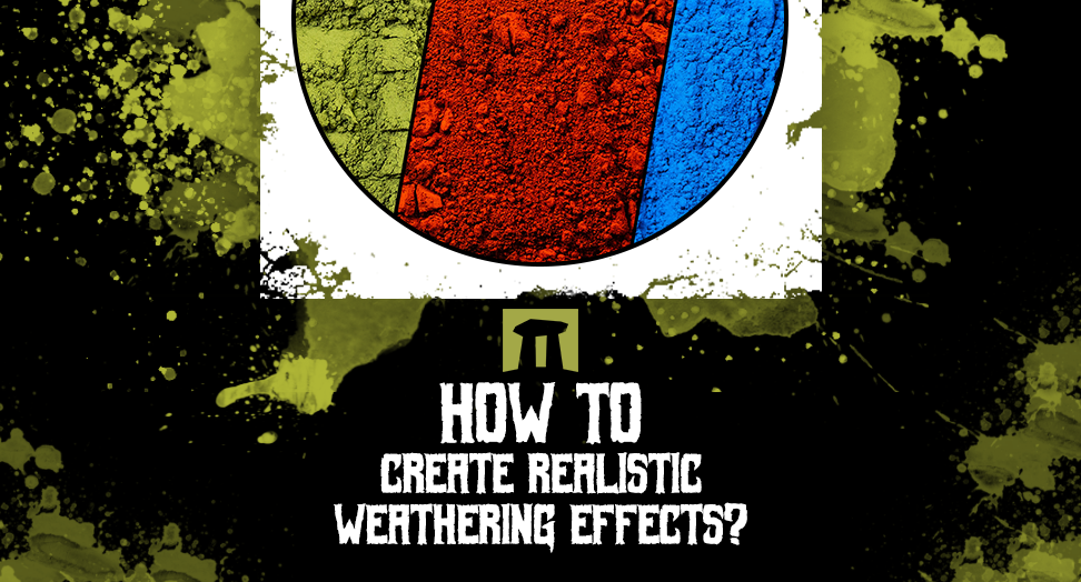 How to create realistic weathering effects?